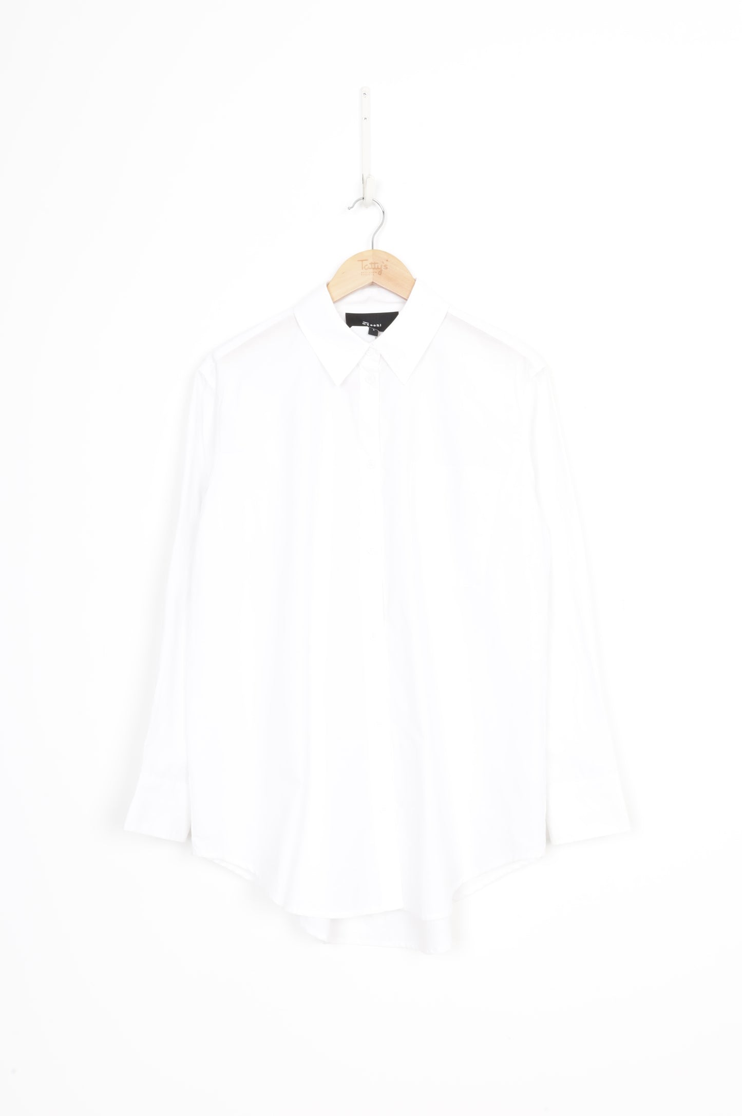 Moochi Womens White Shirt Size 8