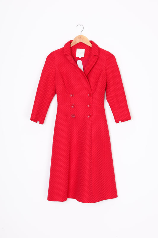 Phase Eight Womens Red Dress Size 8