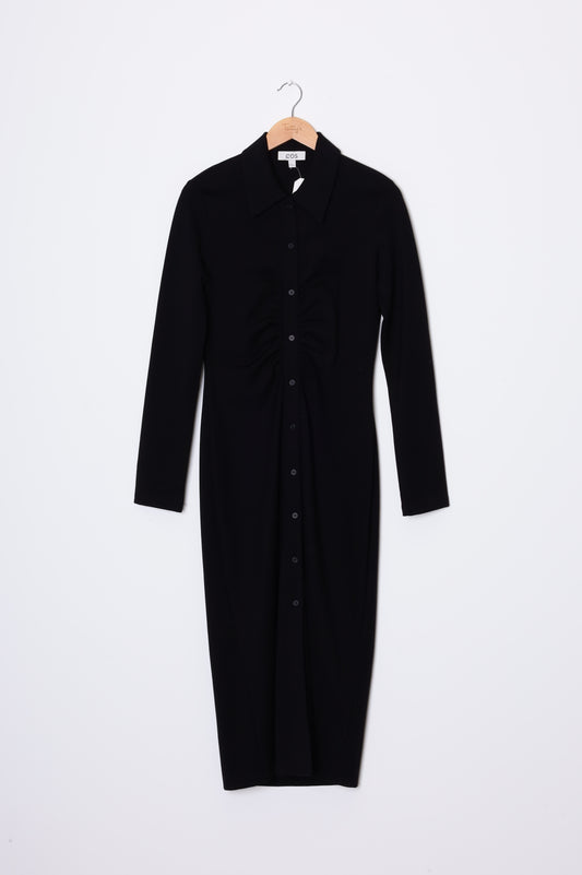 Cos Womens Black Dress Size S