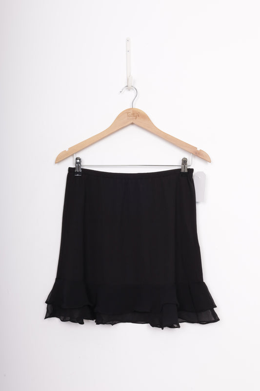 Egoist Womens Black Mini Skirt Size S
