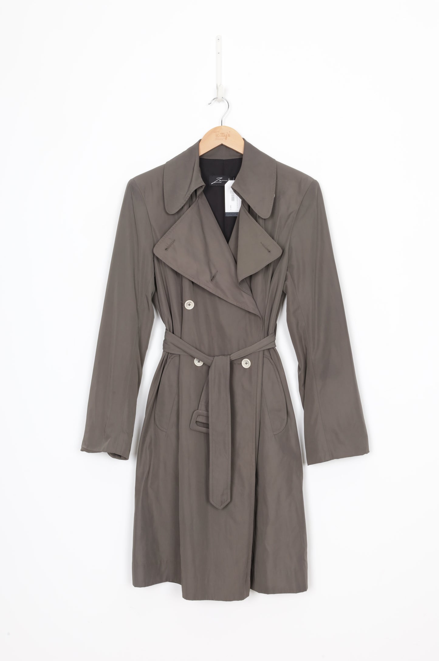 Zambesi Womens Khaki Coat Size 12