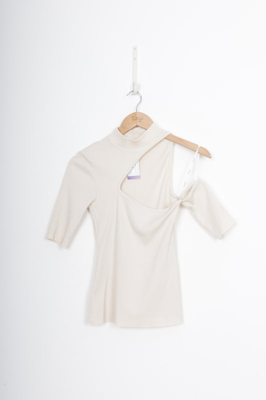 Viktoria & Woods Womens Cream Top Size 1