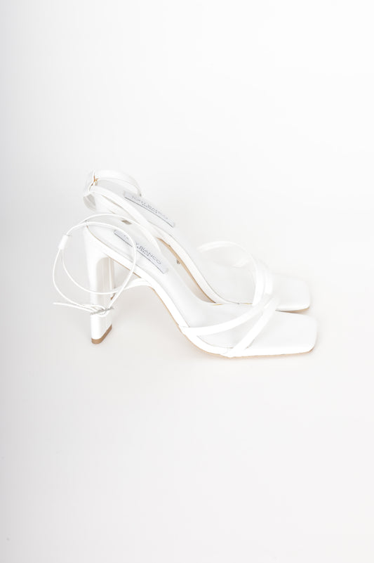 Tony Bianco Womens White Heels Size EU 36.5