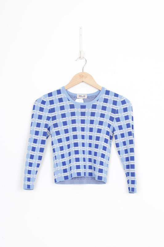 Baum Und Pferdgarten Womens Blue Top Size S