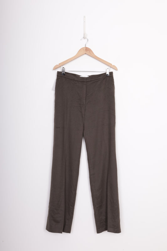 MaxMara Womens Grey Pants Size 38