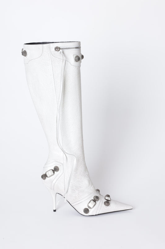 Balenciaga Womens Grey Boots  Size EU 36