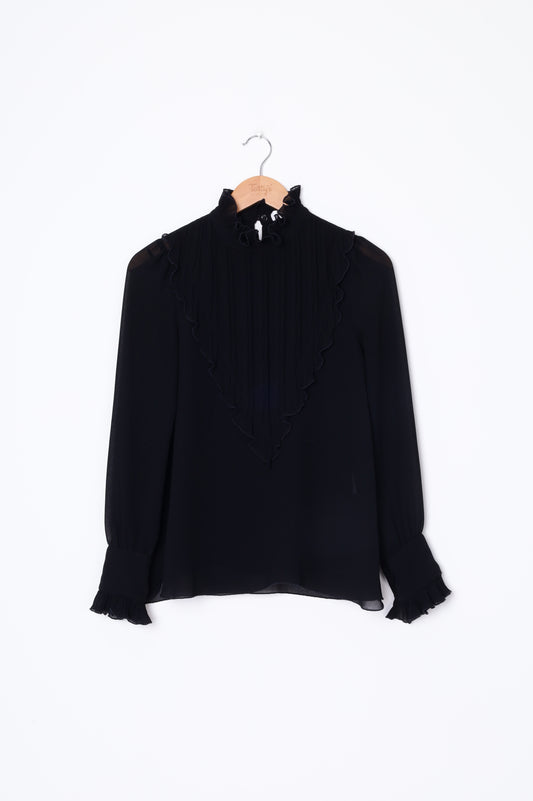 seebychloe Womens Black Top Size 36