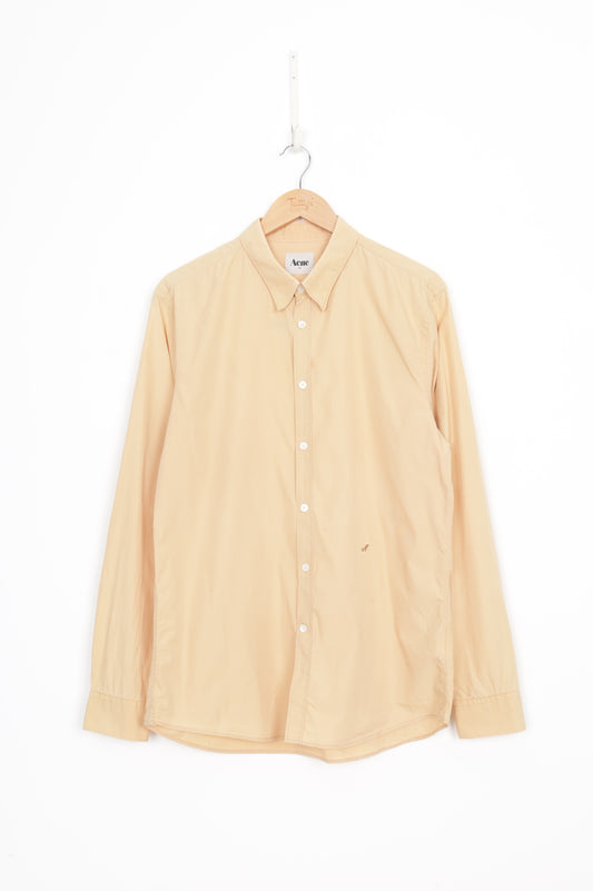 Acne Mens Beige Shirt Size 54