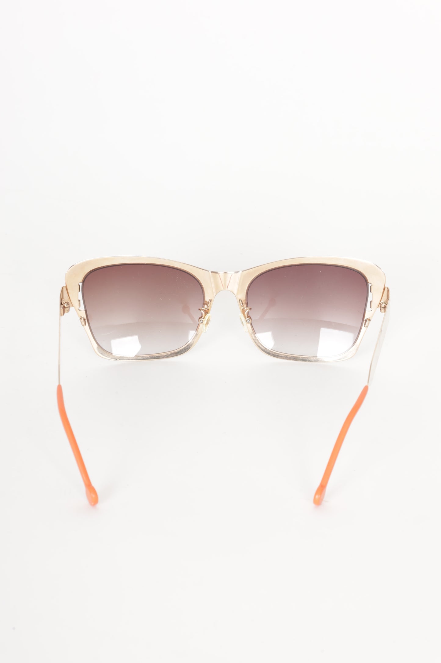 L.A. Eyeworks Womens Gold Sunglasses Size O/S