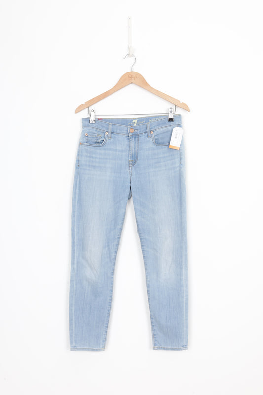 7 for All Mankind Womens Blue Jeans Size W 27