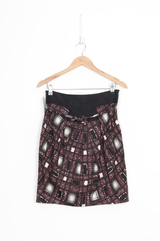 Sportmax Womens Brown Skirt Size M