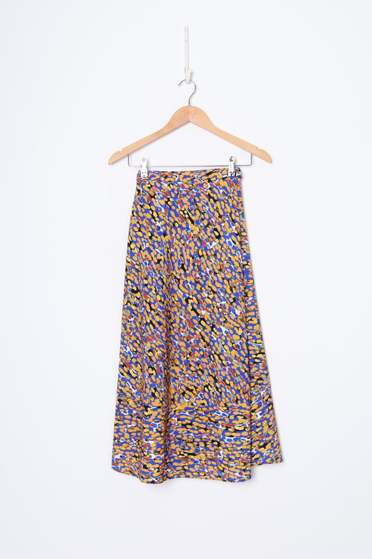 Scanlan Theodore Womens Blue Skirt Size 6