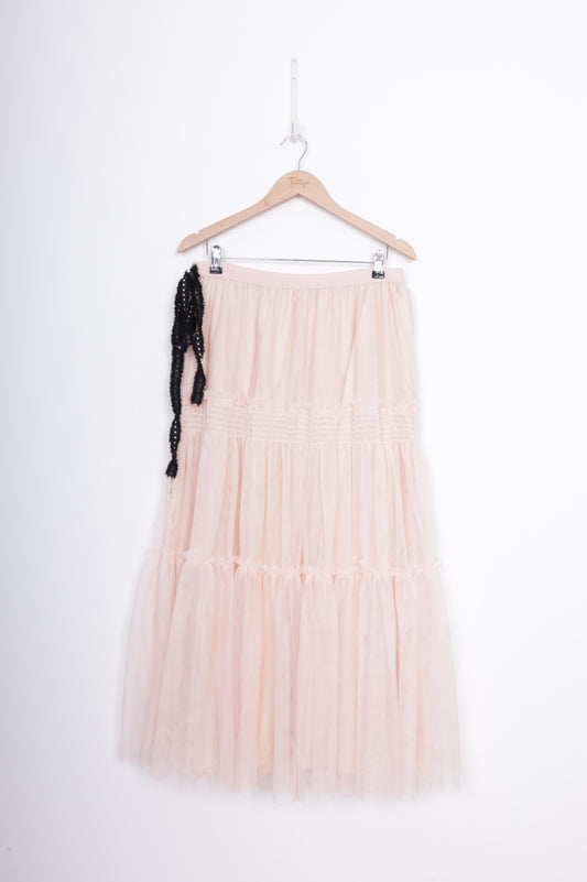 No Label Womens Pink Maxi Skirt Size M