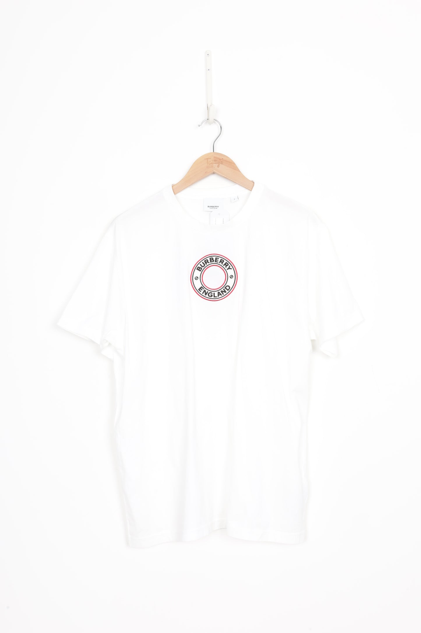 Burberry Womens White T-shirt Size S
