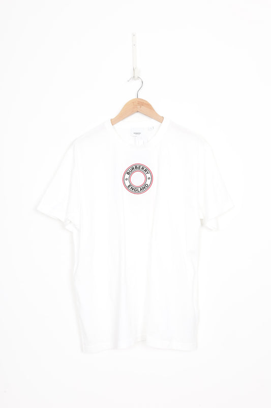 Burberry Womens White T-shirt Size S