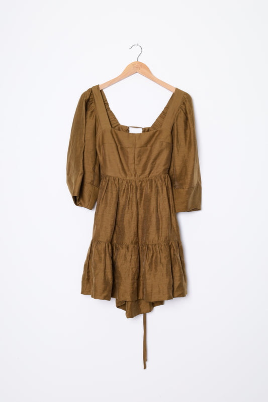 Shona Joy Womens Green Dress Size 6