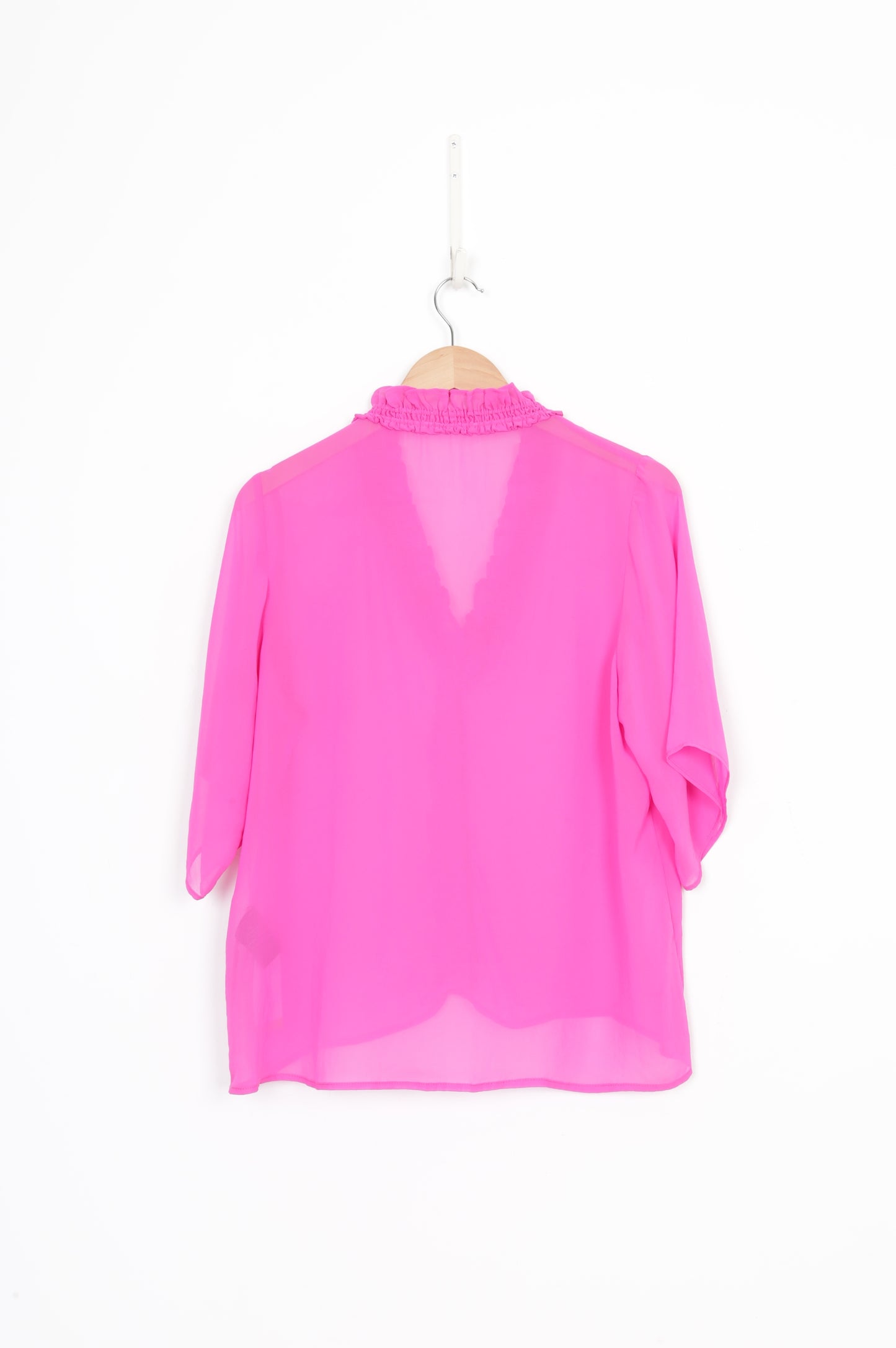 Faithfuly by Moochi Womens Pink Blouse Size 8