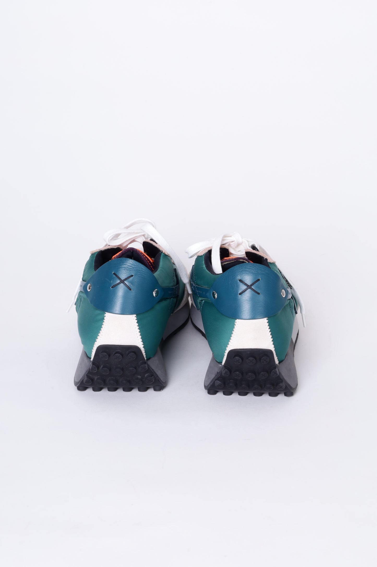 Off-White Womens Green Sneakers Size 40