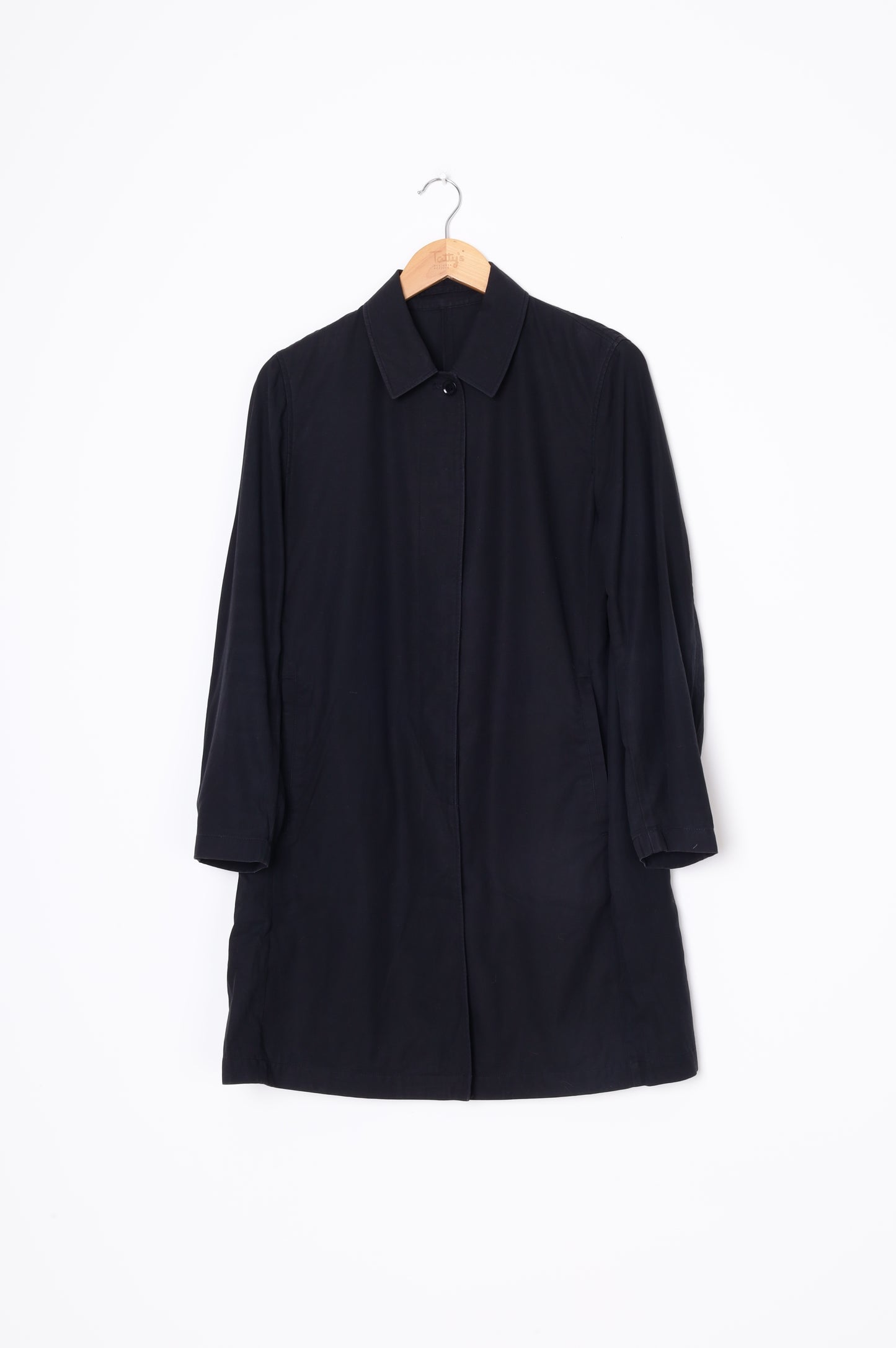Allegri Womens Black Coat Size S