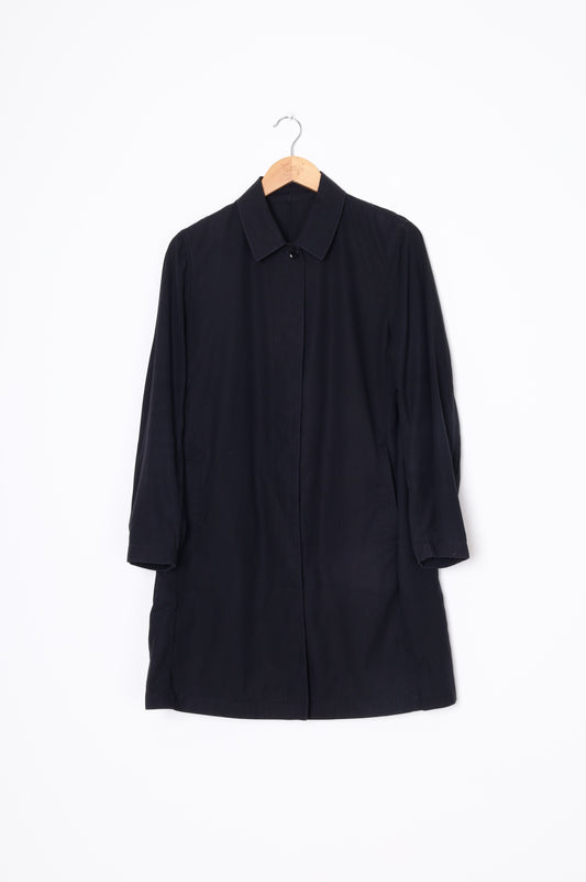 Allegri Womens Black Coat Size S