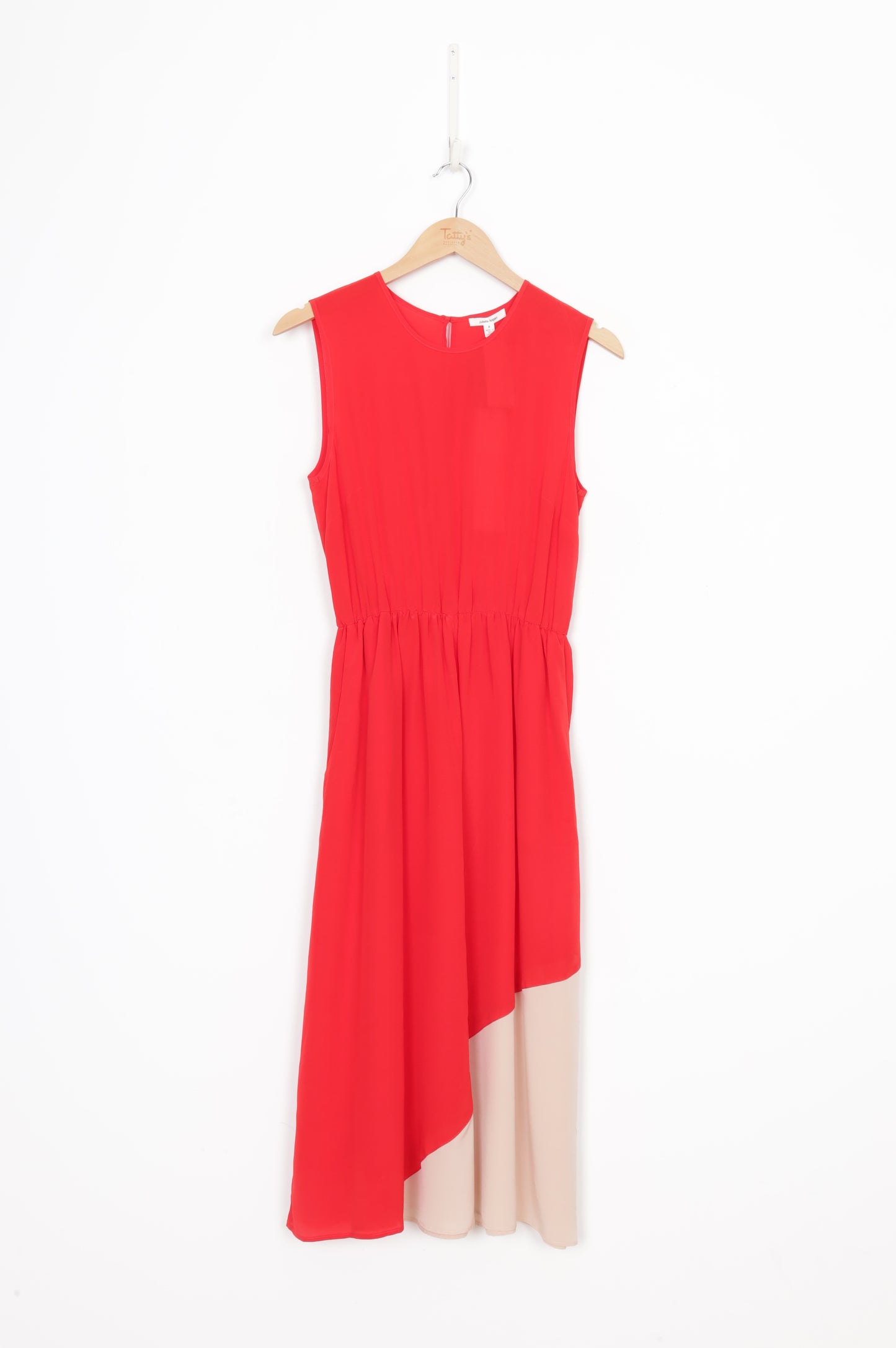 Juliette Hogan Womens Red Dress Size 8