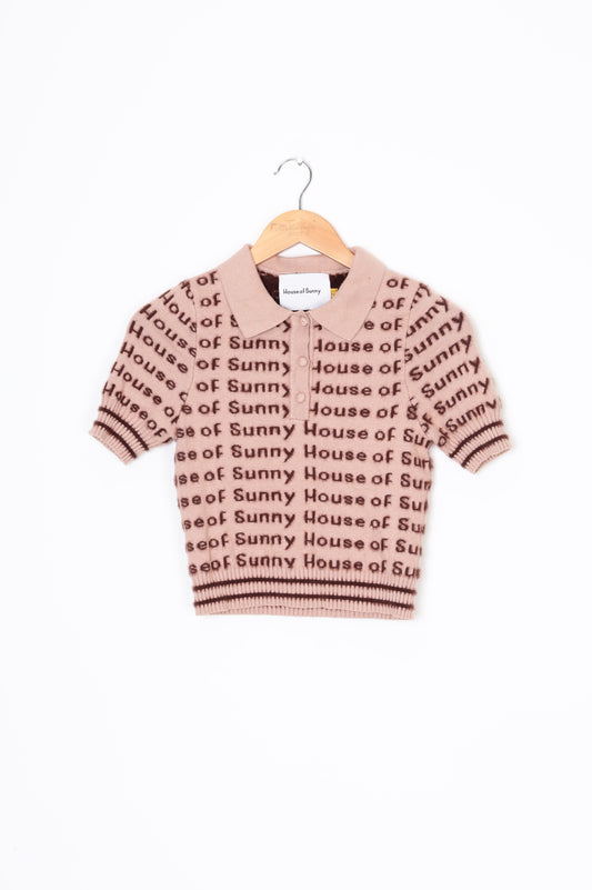 House of Sunny Womens Brown Top Size 6