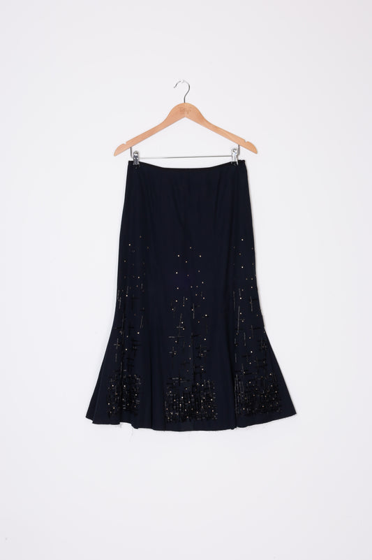 Easton Pearson - Vintage Womens Blue Skirt Size 12
