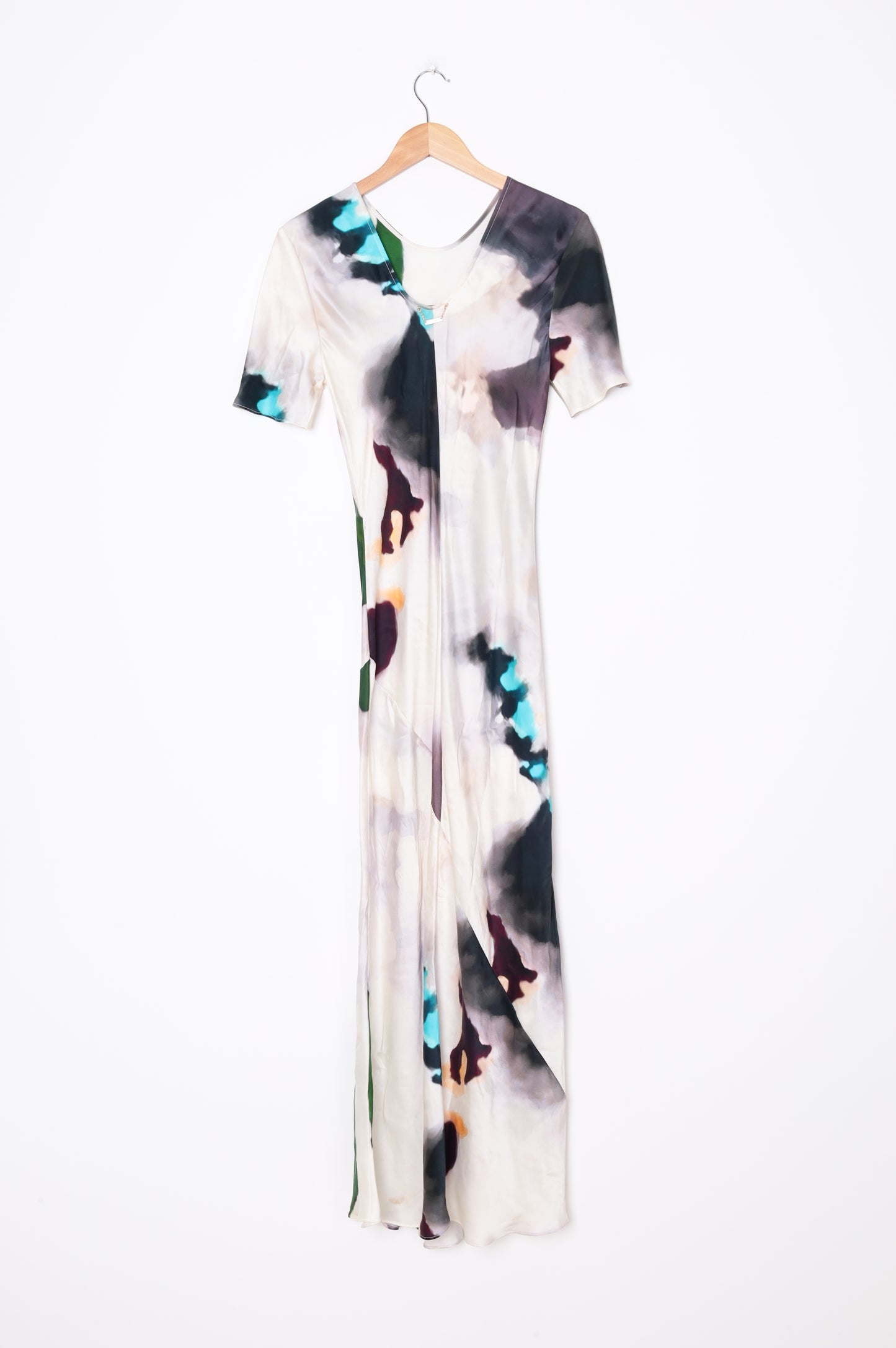 Silk Laundry Womens Cream Dress Size S