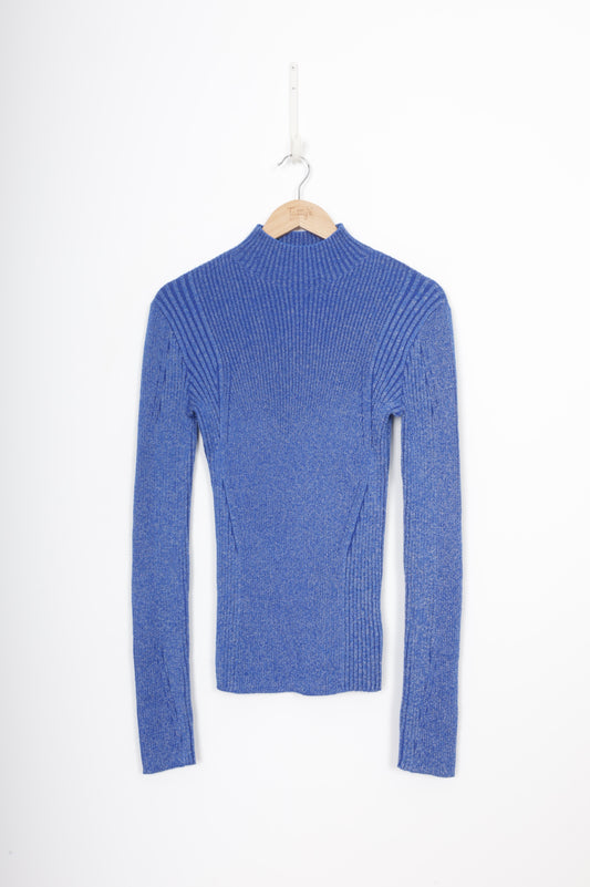 dion lee Womens Blue Jumper Size S