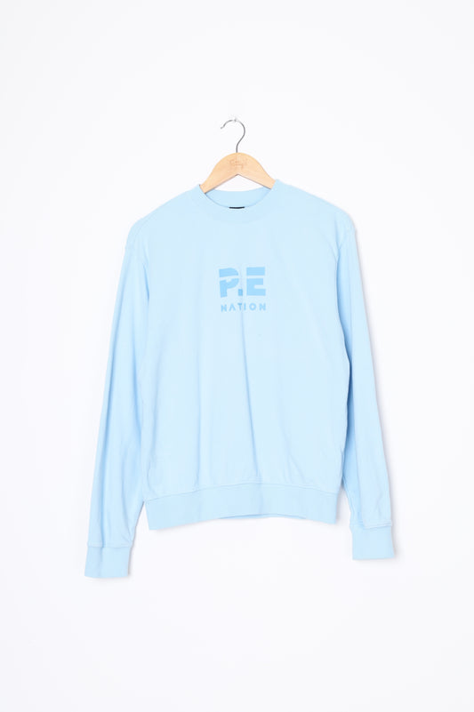 PE Nation Womens Blue Sweatshirt Size XS
