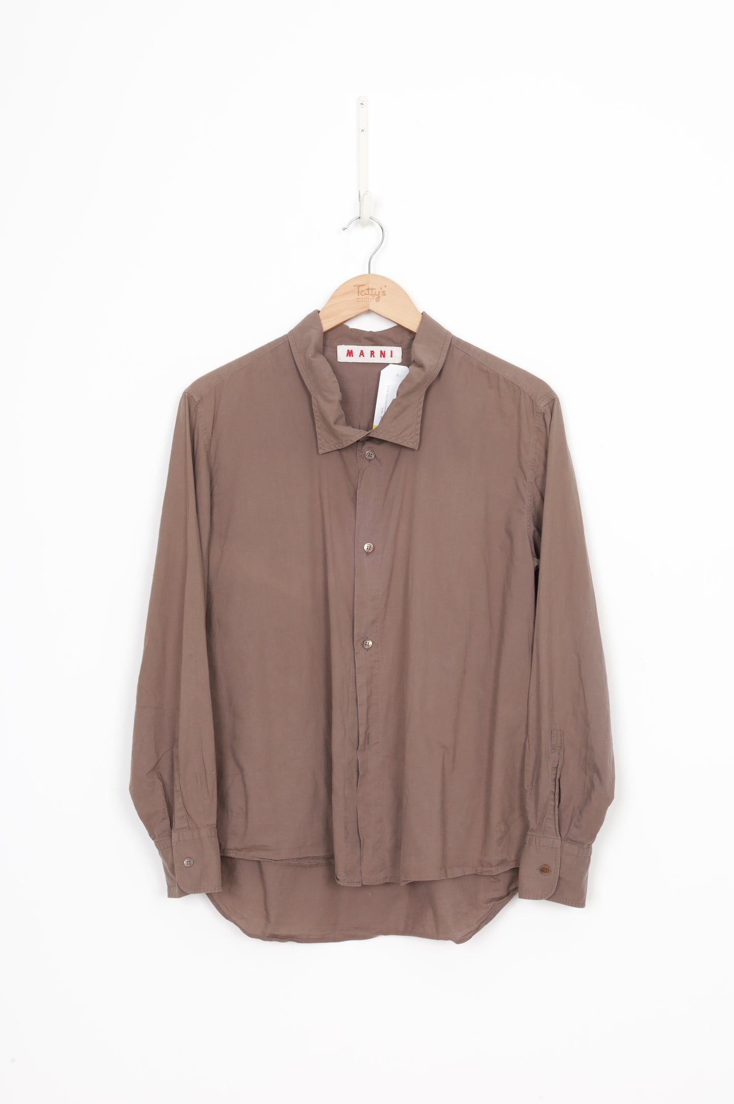 Marni Womens Brown Shirt Size 42