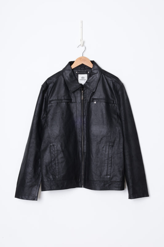 Cambridge & Co Mens Black Jacket Size XXL