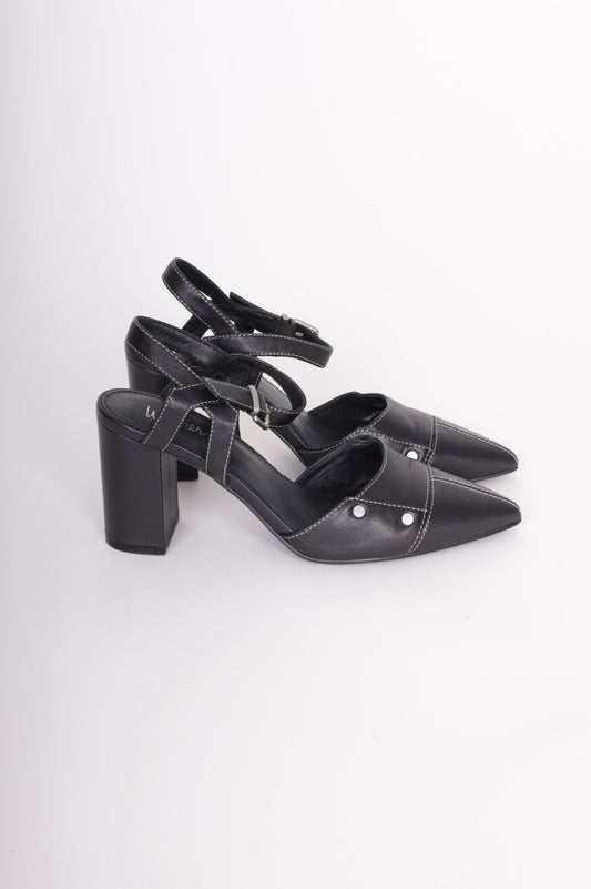 Wittner Womens Black Heels Size 38
