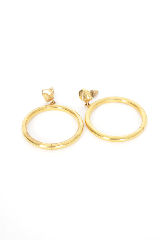 Flash Womens Gold Earrings Size O/S