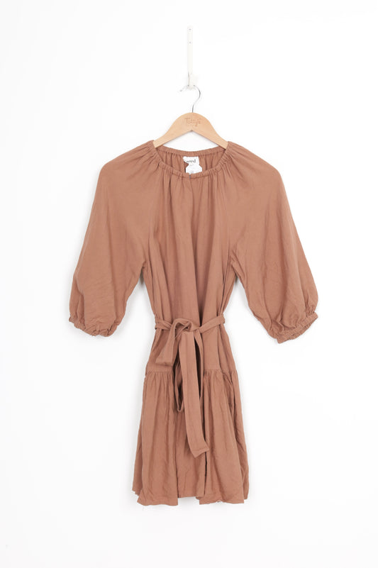 Seed Womens Brown Dress Size 8