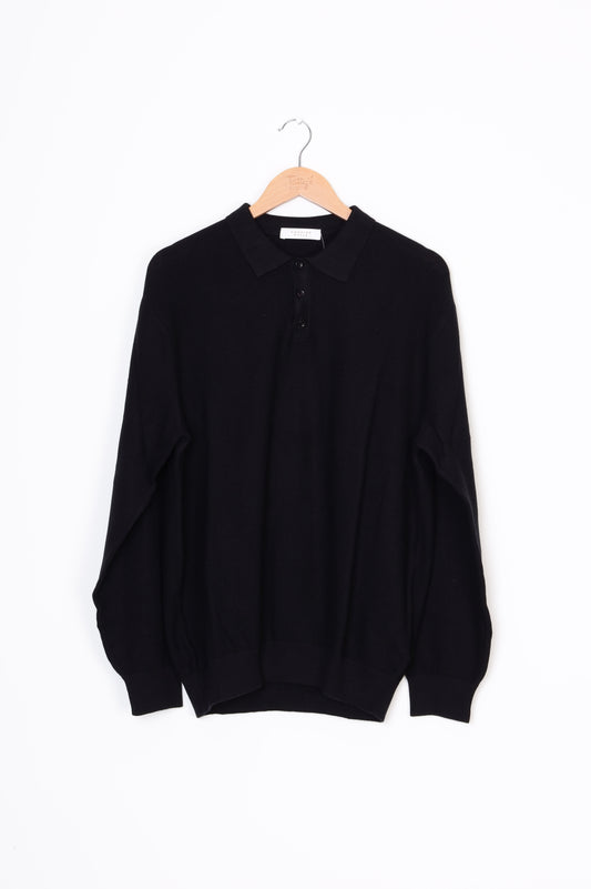 Working Style Mens Black Jumper Size L