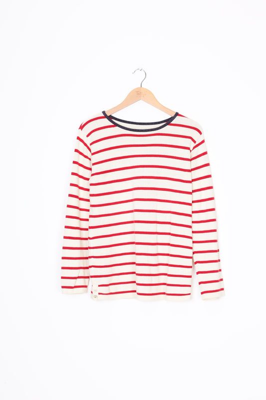 Birds of Paradis Womens Cream Jumper Size M