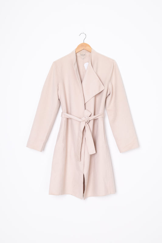 Pauw Amsterdam Womens Cream Coat Size 3
