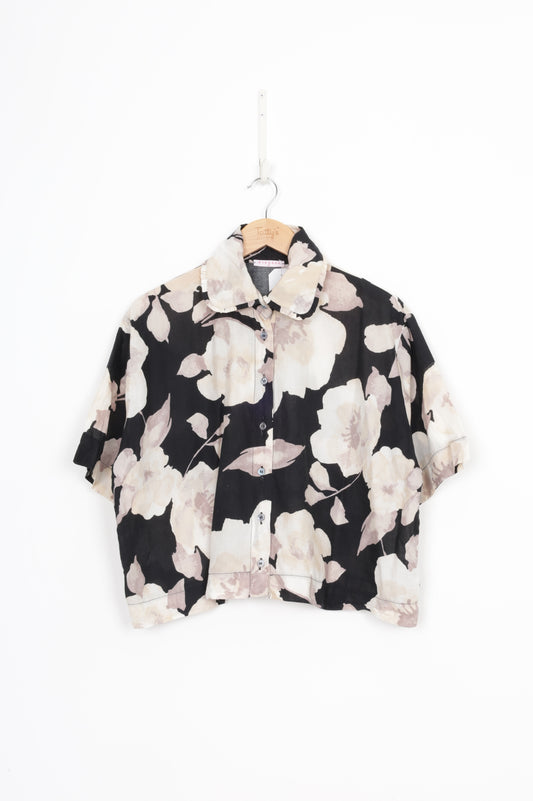 Ricochet Womens White Top Size 10