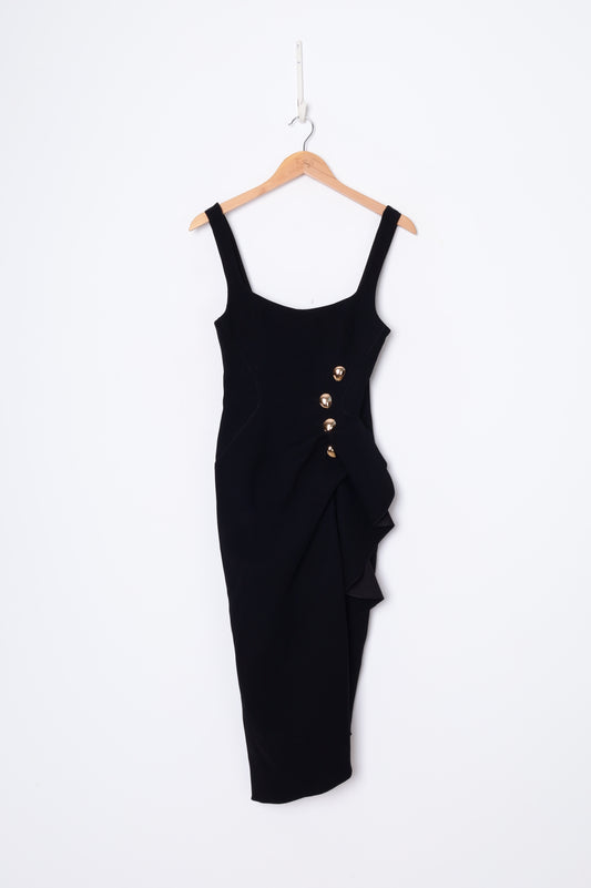 Acler Womens Black Dress Size 8