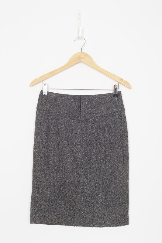 Rebecca Taylor Womens Grey Skirt Size 4
