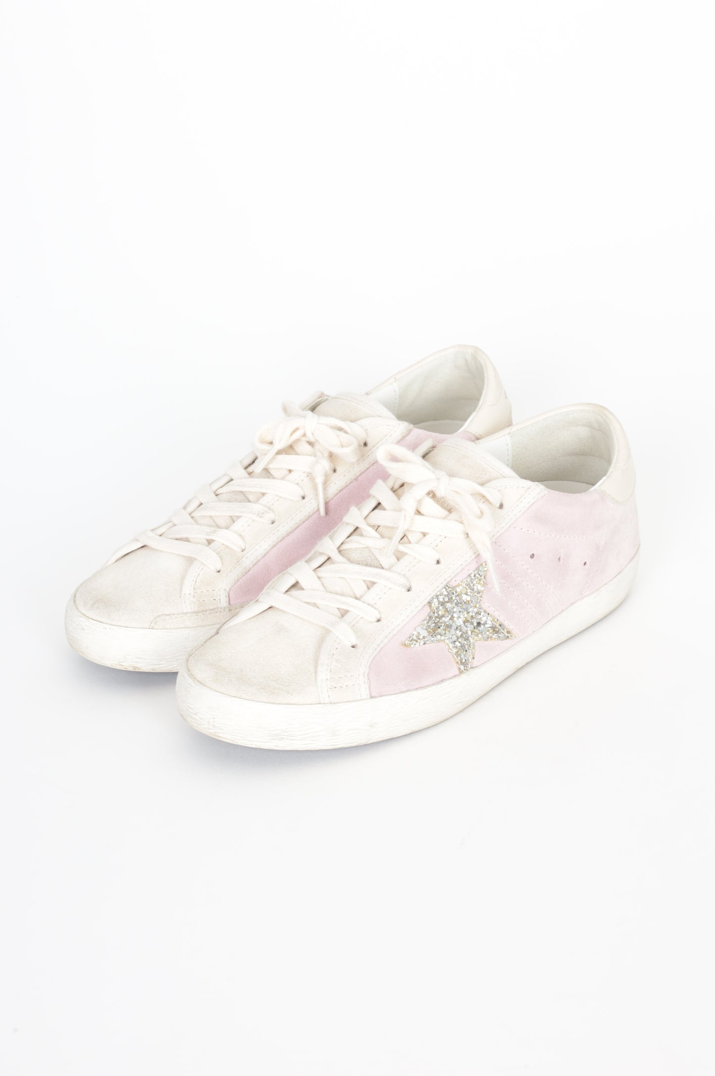 Golden Goose Womens Pink Sneakers Size EU 39