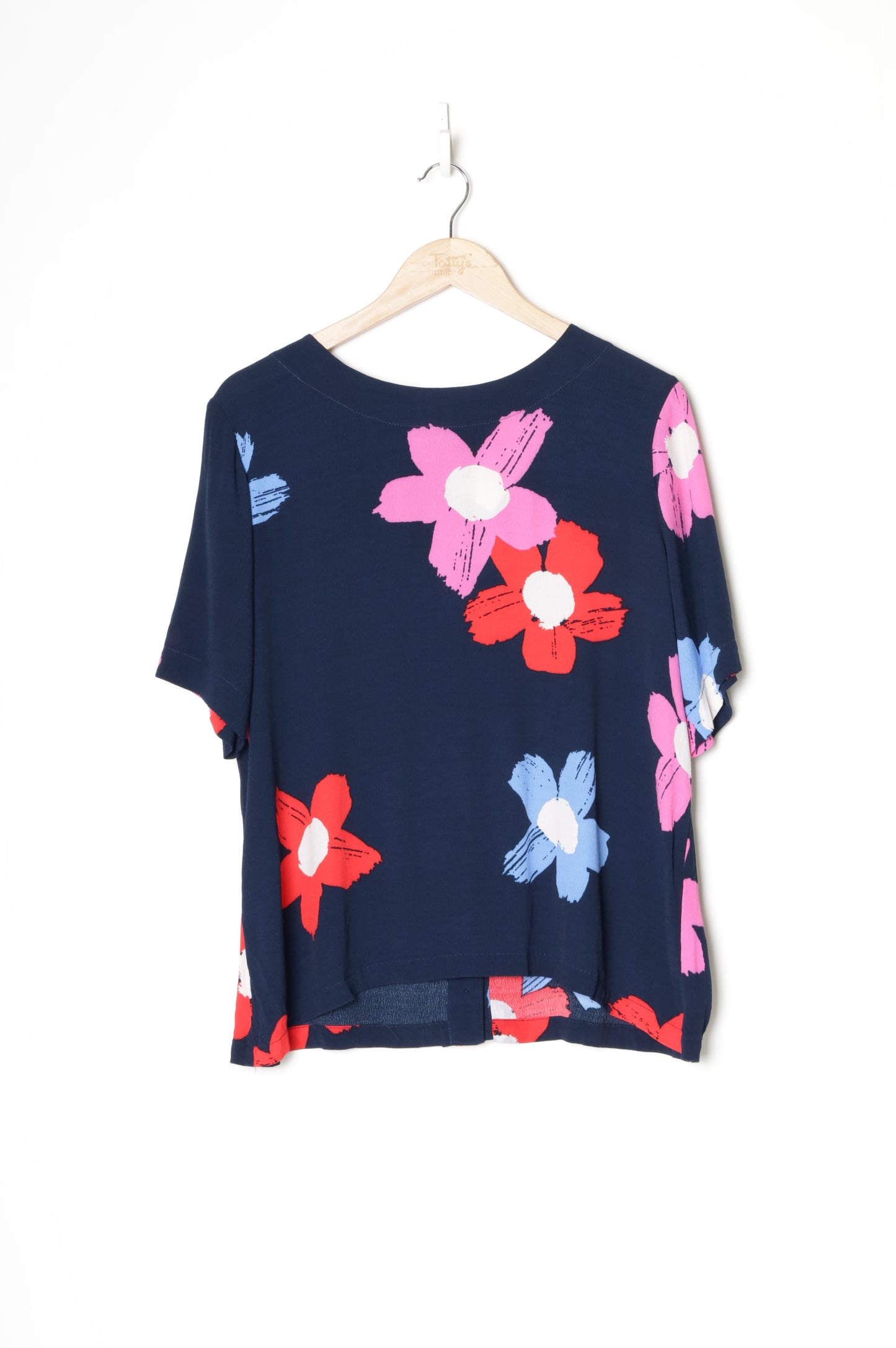 Twenty Seven Names Womens Blue Top Size 14