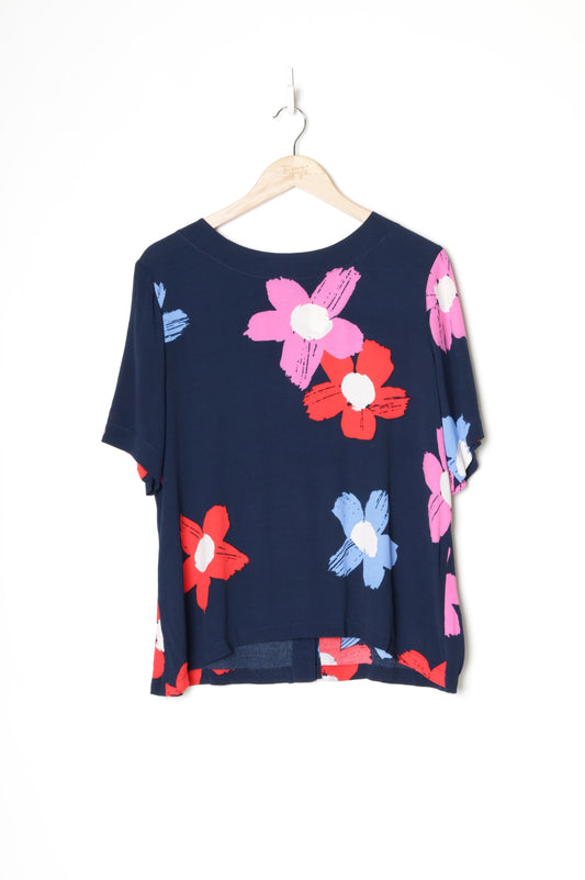 Twenty Seven Names Womens Blue Top Size 14