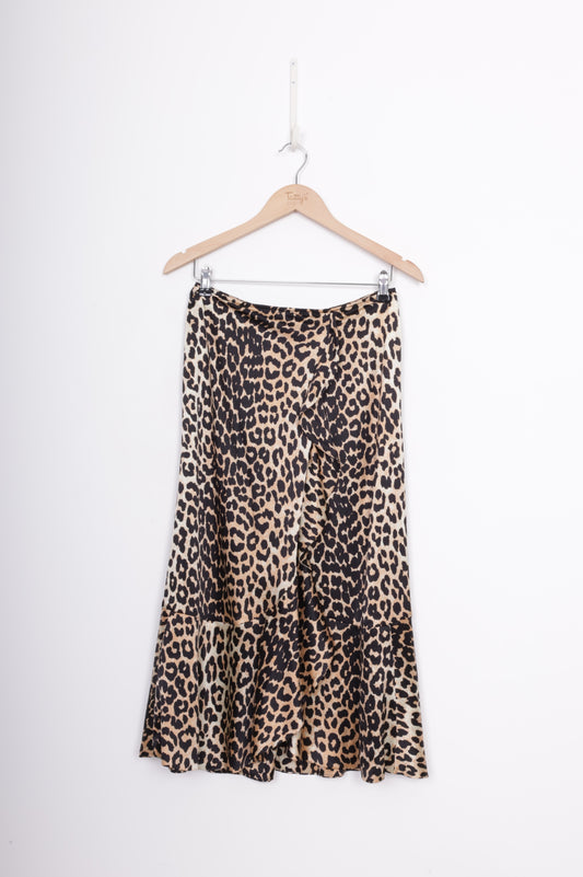 Ganni Womens Beige Skirt Size 36