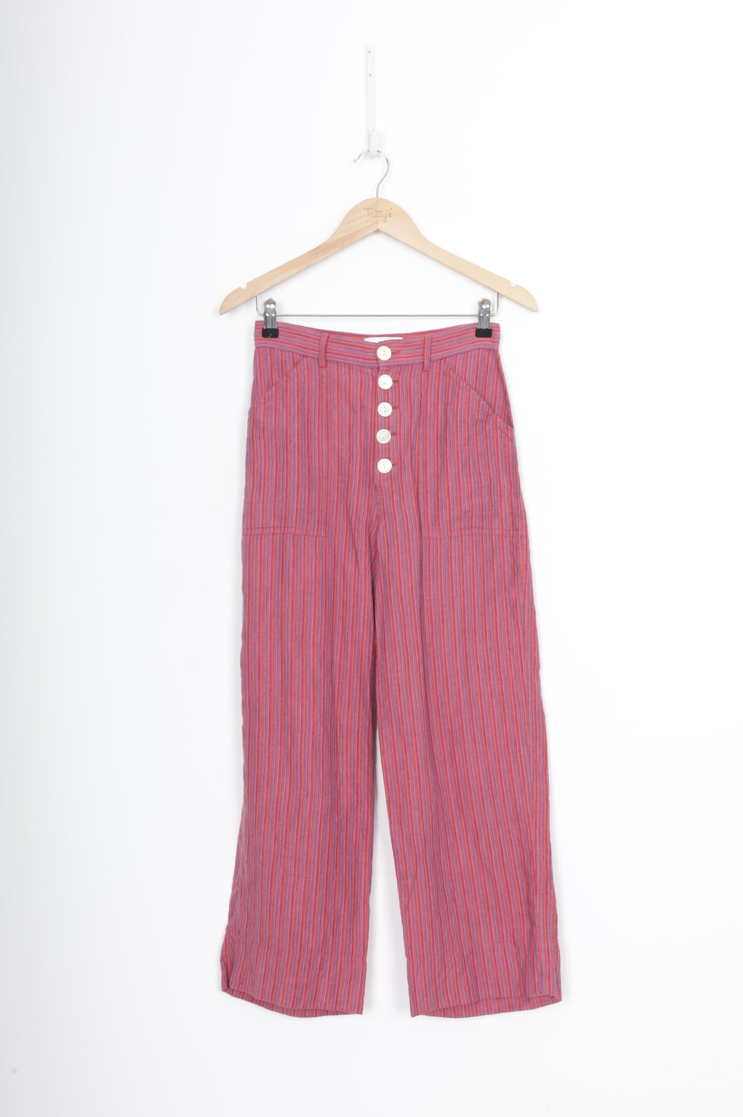 Hej-Hej Womens Pink Pants Size 6