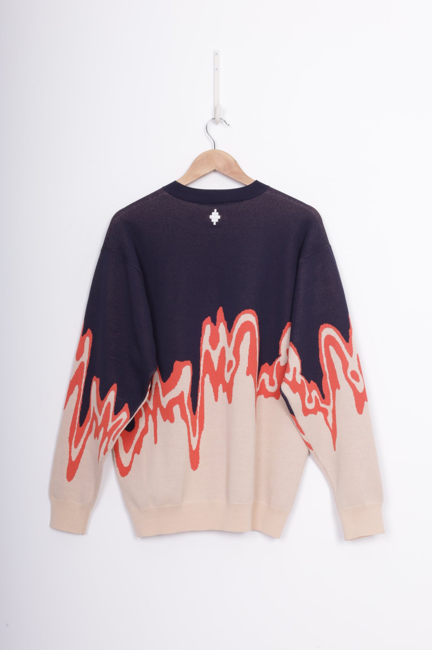 Marcelo Burlon Mens Blue Jumper Size S
