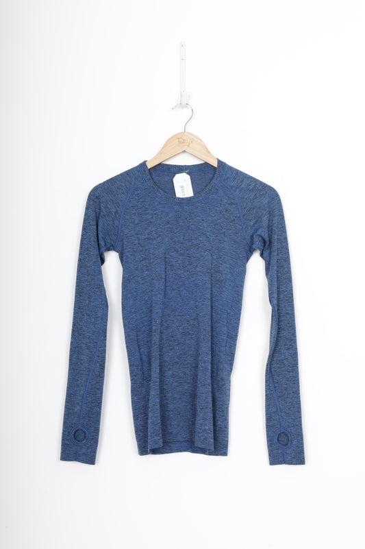 Lululemon Womens Blue Top Size S