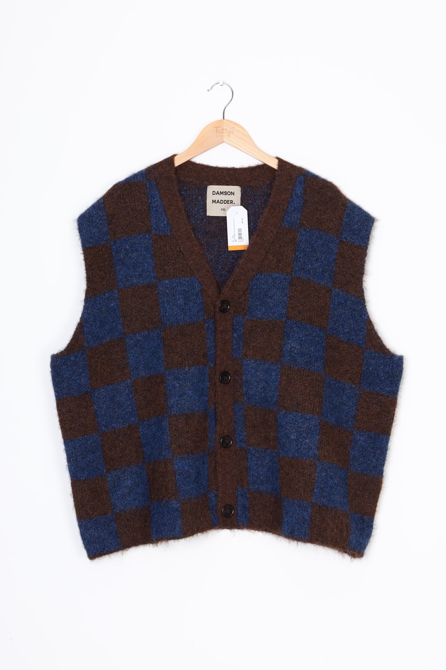 Damson Madder Womens Brown Vest Size XXL
