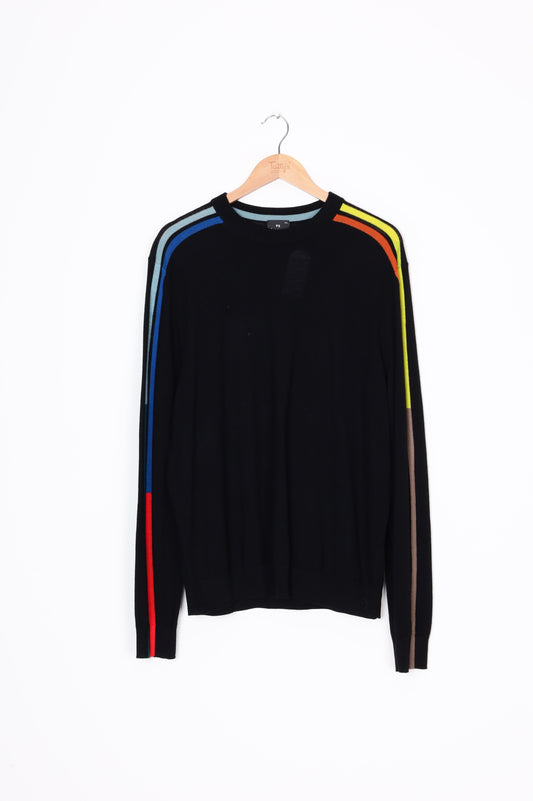 Paul Smith Mens Black Jumper Size XXL